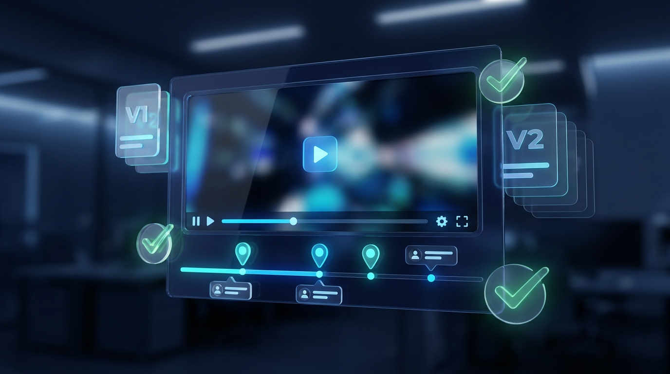 3D collaborative video review tool